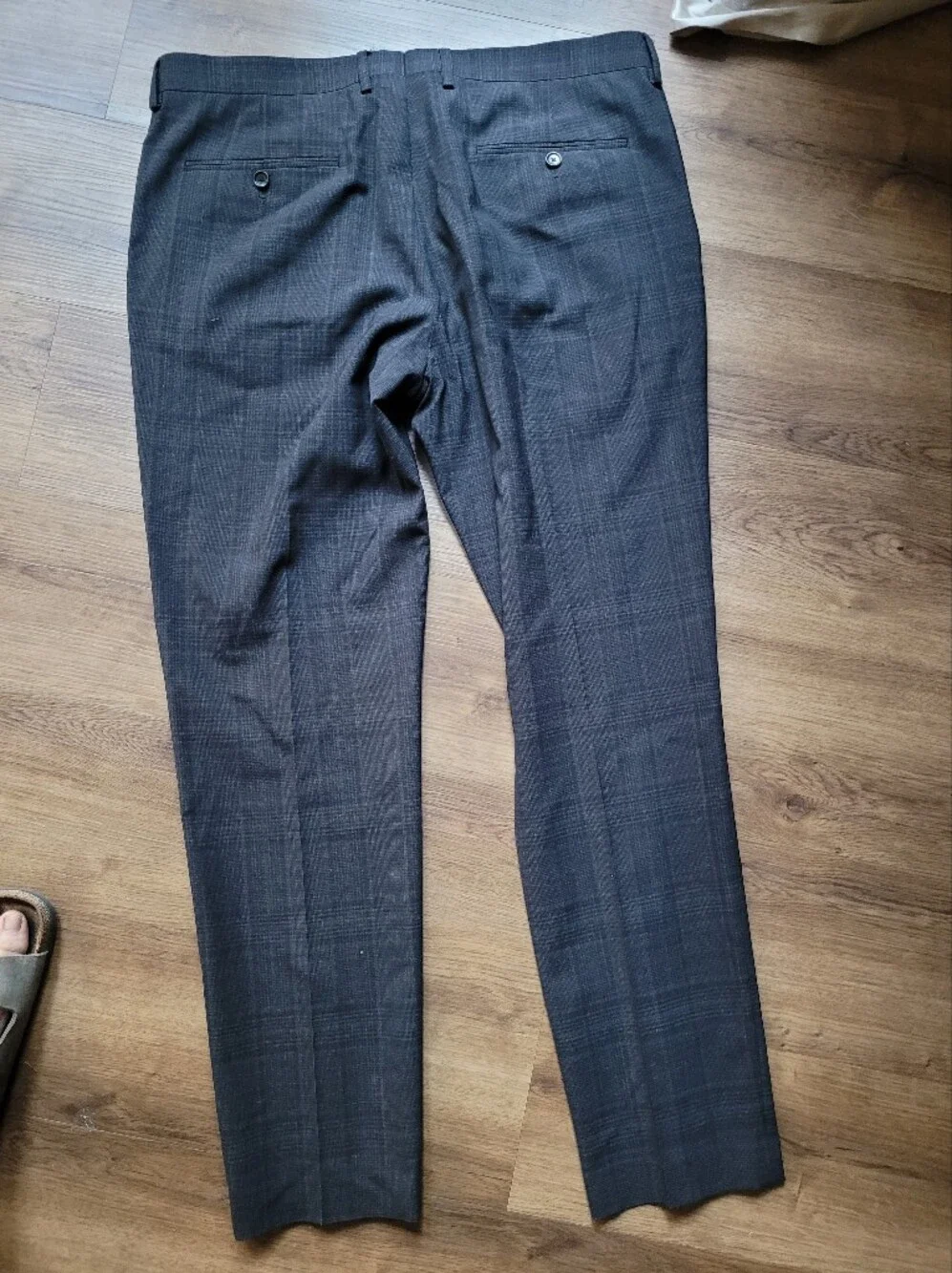 Jcrew Ludlow Wool Plaid Pants Sz 36 X 32